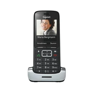 Gigaset Premium 300 HX Telefon w systemie DECT Nazwa i identyfikacja dzwoniącego Czarny, Srebrny - Telefony stacjonarne - miniaturka - grafika 1