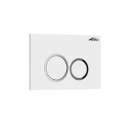 Akcesoria do wc - Płytka toaletowa Roya 082 biała - miniaturka - grafika 1