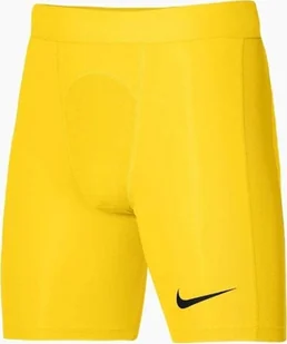 Nike Spodenki męskie Nike Nk Dri-FIT Strike Np Short żółte DH8128 719 2XL - Spodnie sportowe męskie - miniaturka - grafika 1