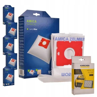 24x Worki FILTR zmywalny KARCHER VC 2, VC2 PREMIUM - Worki do odkurzaczy - miniaturka - grafika 1