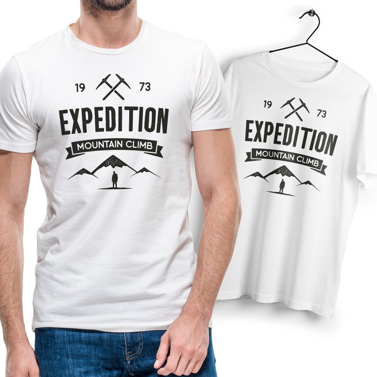 T-Shirt Podkoszulek Męski Outdoor living camping kemping góry Na Prezent