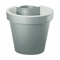Donice - Donica wysoka na rynnę E&K śr. 24 cm zielona Vog - miniaturka - grafika 1