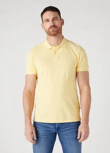 WRANGLER POLOSHIRT MĘSKA KOSZULKA POLO PALE BANANA W7X7K4Y37 112328988 - Wrangler - Koszulki męskie - miniaturka - grafika 1