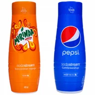 Syropy i koncentraty owocowe - 2X Syrop Koncentrat Sodastream Prpsi Mirinda - miniaturka - grafika 1