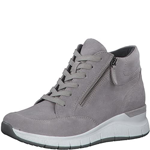 Tamaris Comfort Damskie botki 8-85209-29-204, LT. Grey, 36 EU