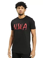 Koszulki męskie - Mister Tee męski T-shirt z krótkim rękawem n.w.a, czarny, M MT270-00007-0046_Black_M - miniaturka - grafika 1