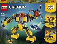 Klocki - LEGO Creator 3w1 Podwodny robot 31090 - miniaturka - grafika 1