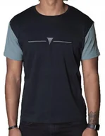 Koszulki męskie - Klasyczna czarna koszulka T-shirt Spear Point L - miniaturka - grafika 1