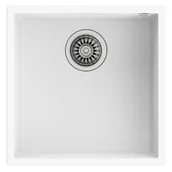 Zlewozmywaki - Teka SQUARE 40.40 TG biały - miniaturka - grafika 1