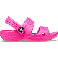 Buty dla chłopców - Kapcie dziecięce Crocs Classic Crocs Sandal T Rozmiar butów (UE): 25-26 / Kolor: różowy - miniaturka - grafika 1