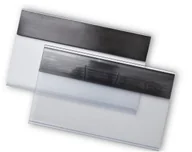 Przybory szkolne - DBR 60X105 MM BEZBARWNA Z TAŚMĄ MAGNETYCZNĄ 19 MM - 20 SZT - miniaturka - grafika 1