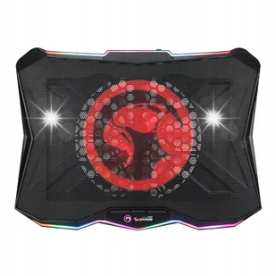 Podstawa chłodząca pod notebooka Marvo FN-40, HUB, RGB, FAN 18 cm - Podkładki chłodzące pod laptopa - miniaturka - grafika 1