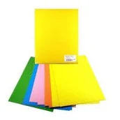 Szkolne artykuły papiernicze - Galeria Hobby Tektura falista pastelowa 25x35 cm, 10 arkuszy - miniaturka - grafika 1