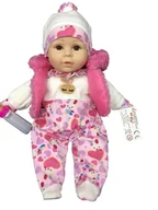 Lalki dla dziewczynek - MARIOTOYS LALKA BOBAS 35 CM MÓWI I ŚPIEWA PO POLSKU - 73 - miniaturka - grafika 1