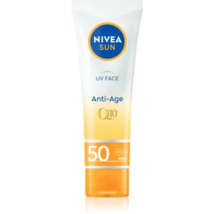 Nivea Sun Anti Age Q10 krem ochronny filtr 50 - Balsamy i kremy do opalania - miniaturka - grafika 1