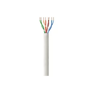 Kabel instalacyjny Techly Skrętka U/UTP Cat.5e Drut 100% Miedź 305m Szary - Pozostałe akcesoria sieciowe - miniaturka - grafika 1
