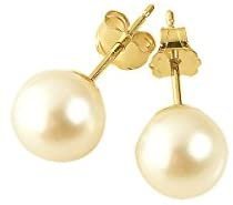 Kolczyki Perły Pearls & Colors Złoto 9 ct Perły hodowlane koloru złotego