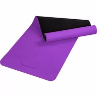 Maty do ćwiczeń - Movit Mata do ćwiczeń Yoga 190 x 60 cm fioletowa M77393 - miniaturka - grafika 1