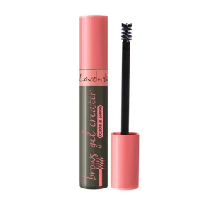 Lovely Lovely Brows Gel Creator Ciemnobrązowa Mascara do Brwi LOV-1134 - Akcesoria i kosmetyki do stylizacji brwi - miniaturka - grafika 1
