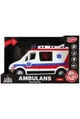 Samochody i pojazdy dla dzieci - Ambulans Karetka Pogotowie Samochód Auto Dźwięk Syreny Światła Napęd - miniaturka - grafika 1