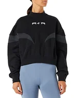 Bluzy damskie - Nike Damska bluza NSW Air FLC Mock Ls - miniaturka - grafika 1