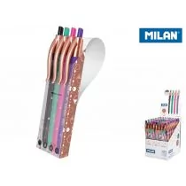 Milan Długopis P1 Copper 4 kolory 14 szt. - Długopisy - miniaturka - grafika 1