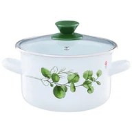 Garnki - Garnek EMALIA OLKUSZ Eukaliptus 18 cm - miniaturka - grafika 1