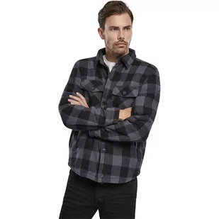 Kurtka Brandit Lumber Jacket Black/Grey Gingham - Odzież taktyczna i umundurowanie - miniaturka - grafika 1
