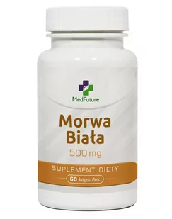 MEDFUTURE Ekstrakt morwa biała - 60 kapsułek - Leki dla diabetyków - miniaturka - grafika 1