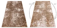 Dywany - Dywan MEFE nowoczesny 2783 Marmur - Strukturalny, dwa poziomy runa ciemny beż beżowy 160x220 cm - miniaturka - grafika 1