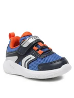 Buty dla chłopców - Geox Sneakersy B Sprintye Boy B254UC014CEC4227 M Niebieski - miniaturka - grafika 1