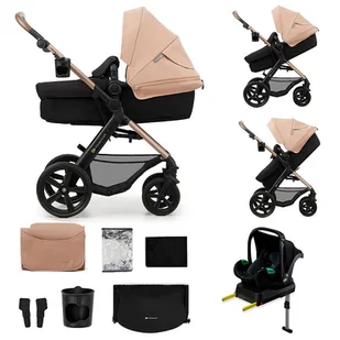 Wózek wielofunkcyjny KINDERKRAFT Moov 2 4w1 Beżowy - Wózki dziecięce - miniaturka - grafika 1