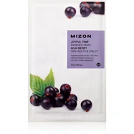 Maseczki do twarzy - Mizon Joyful Time Essence Mask Acai Berry Rewitalizująca maska w płachcie 23g 8809479166529 - miniaturka - grafika 1
