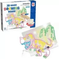 Zabawki kreatywne - Magiczna tablica do rysowania 3D Maksik - miniaturka - grafika 1
