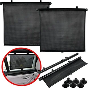 Roleta Żaluzja Przeciwsłoneczna Samochodowa Do Auta Osłona Przed Słońcem - Akcesoria do fotelików - miniaturka - grafika 1