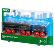 Pociągi dla dzieci - Brio Lokomotywa Speedy Bullet 33697 - miniaturka - grafika 1