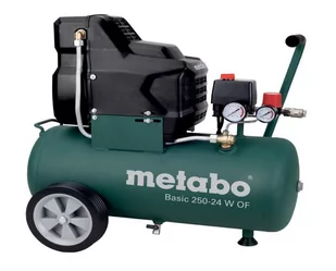 Metabo Kompresor tłokowy bezolejowy Basic 250-24 W OF (601532000) - Sprężarki i kompresory - miniaturka - grafika 1