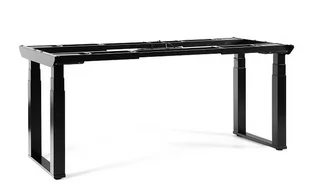 Stelaż czarny Q-Form - Stelaż Regulowany W Zakresie 93-173 cm - Czarny - Biurka - miniaturka - grafika 1