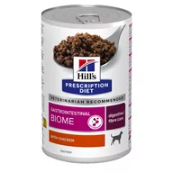 Mokra karma dla psów - Hill's Prescription Diet Gastrointestinal Biome, kurczak - 12 x 370 g - miniaturka - grafika 1