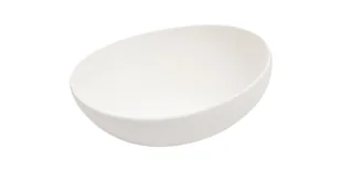 Miska FANCY HOME Stones 21 cm, biała - Miski i półmiski - miniaturka - grafika 1