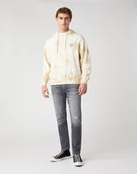 Bluzy męskie - MĘSKA BLUZA WRANGLER HOODIE PAPYRUS W6E1HAXME 112130725 - Wrangler - miniaturka - grafika 1
