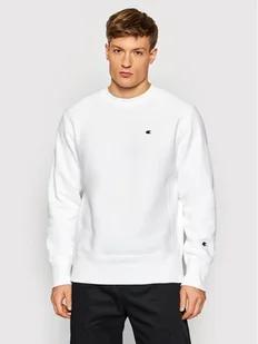 Champion Bluza Reverse Weave C Logo 216495 Biały Regular Fit - Bluzy sportowe męskie - miniaturka - grafika 1