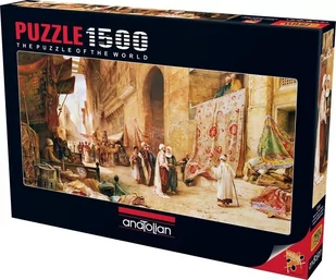 Perre Group 3751 - Robertson: sprzedaż dywanów w Kahire (Panorama) - puzzle 1500 części - Puzzle - miniaturka - grafika 1