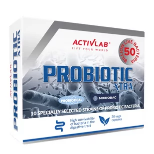 Probiotyk Activlab Probiotic Xtra 50 miliardów CFU - Witaminy i minerały dla sportowców - miniaturka - grafika 1