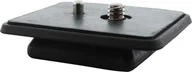 Akcesoria do statywów - Szybkozłączka InLine Quick Release Plate do aparatów, prostokątny kształt 48015X - miniaturka - grafika 1