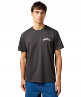 Koszulki męskie - T-shirt Wrangler GRAPHIC TEE 112362909 Faded Black S - miniaturka - grafika 1