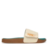 Klapki i japonki damskie - Klapki Puma Leadcat 2.0 Palermo Lthr 404838 01 Écru - miniaturka - grafika 1