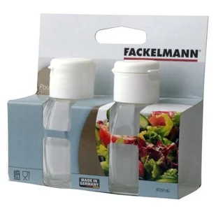 Fackelmann solniczka i pieprzniczka 8cm Jade 47251 - Pojemniki na przyprawy - miniaturka - grafika 1