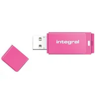 Pendrive - Integral Neon różowy 8GB (INFD8GBNEONPK) - miniaturka - grafika 1