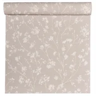 Tapety - Tapeta winylowa na flizelinie LIŚCIE beżowa - miniaturka - grafika 1